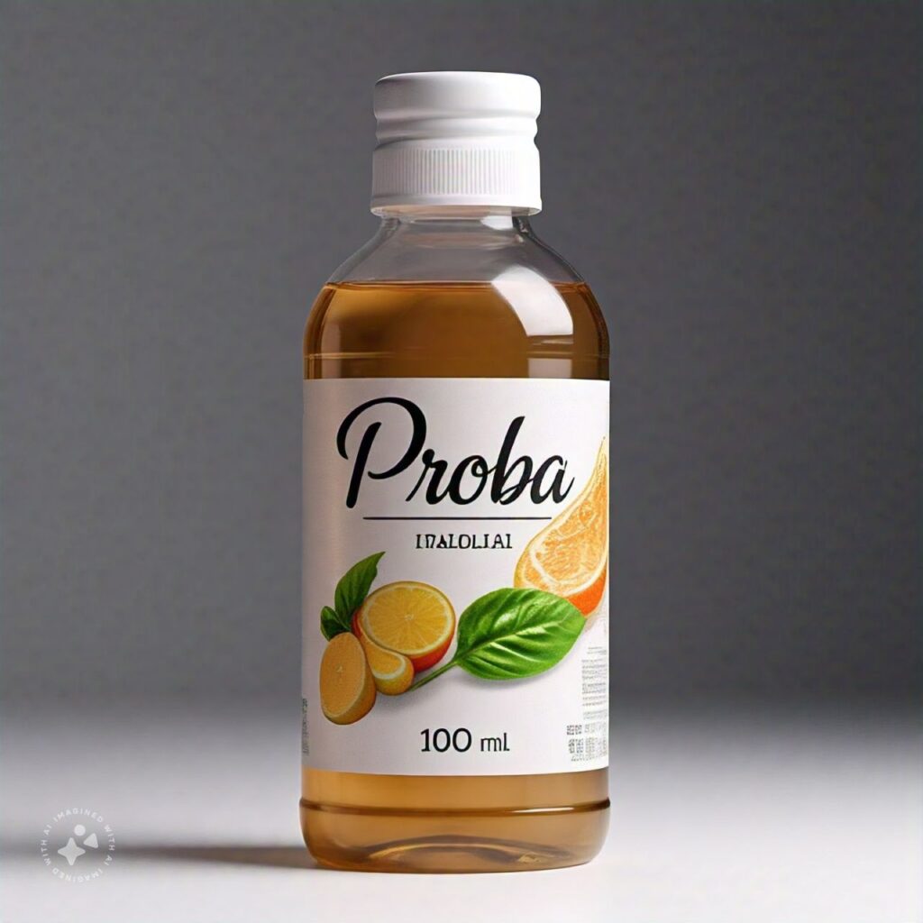 italian packaging bottle food proba 100 ml