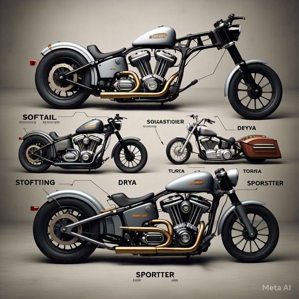 harley davidson frame types