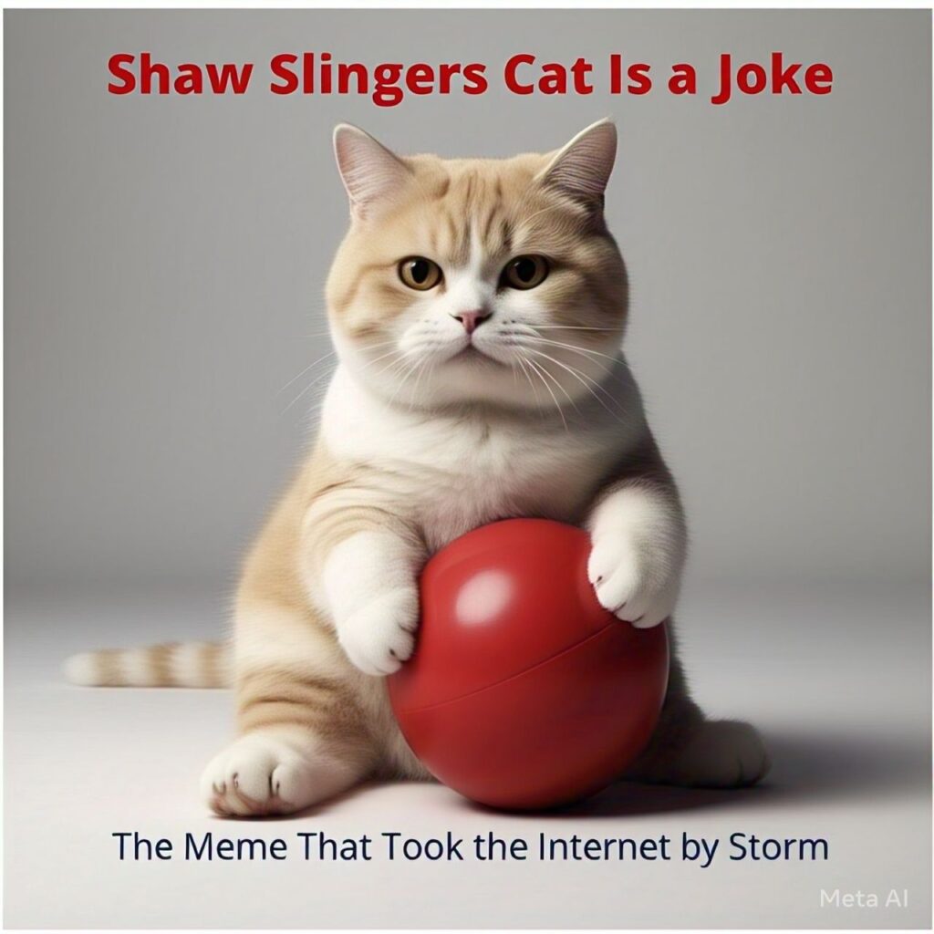 shaw slingers cat is a joke